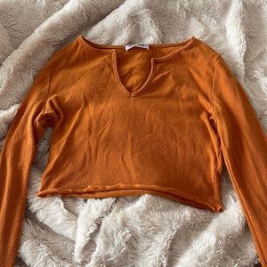 Brand is Wild Honey, size is medium, color is orange!